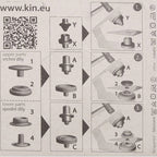 Iesitamas metāla spiedpogas Auto Moto Ø15mm - bieziem audumiem