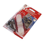 Iesitamas metāla spiedpogas Auto Moto Ø15mm - bieziem audumiem