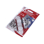 Iesitamas metāla spiedpogas Auto Moto Ø15mm - bieziem audumiem