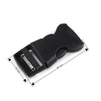 Plastmasas sprādze 15mm - melna 730593