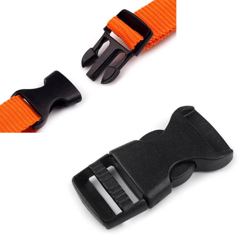 Plastmasas sprādze 15mm - melna 730593
