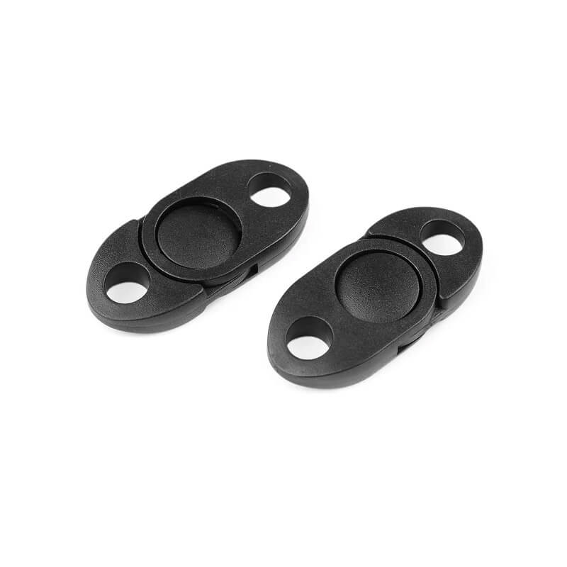 Rotējoša plastmasas sprādze / aizdare 22x48 mm 890553