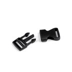 Plastic buckle 15mm - black 730593