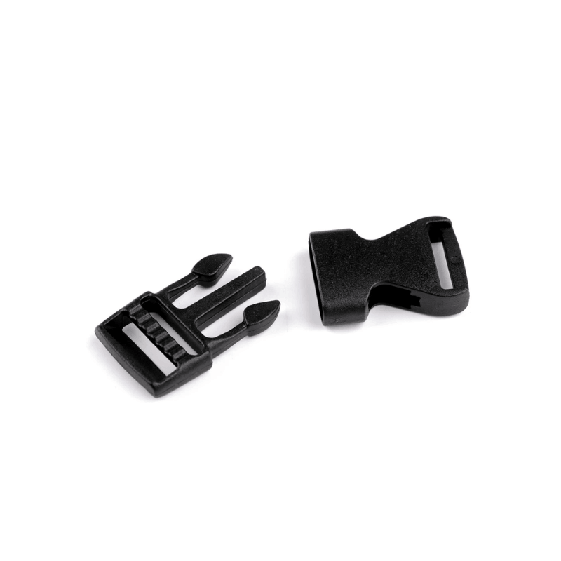 Plastic buckle 15mm - black 730593