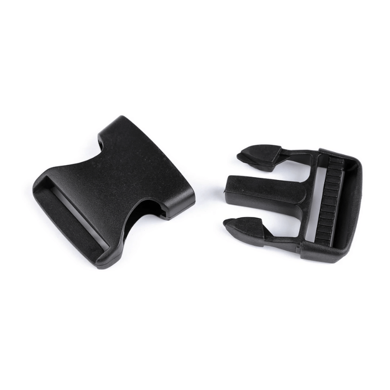 Plastic buckle 40mm – black 012240