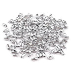 Plastic beads / spacers 3x6mm | 10g - rice
