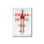 Organ Twin - dubultās šujmašīnas adatas 130/705 H