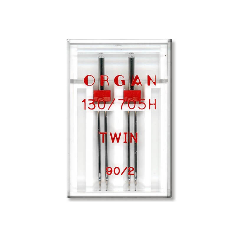 Organ Twin - dubultās šujmašīnas adatas 130/705 H