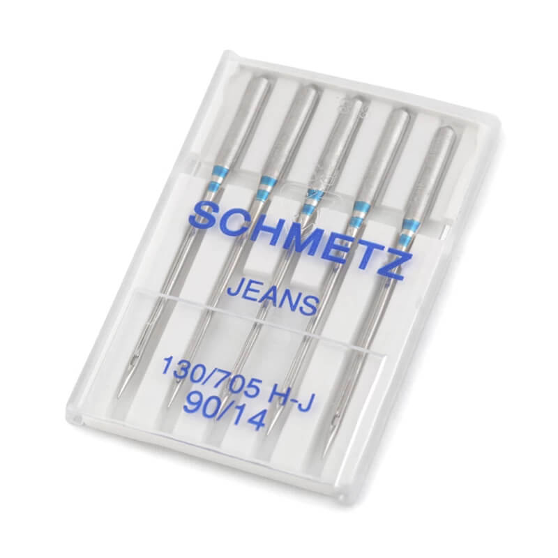 SCHMETZ Jeans šujmašīnas adatas džinsam 130/705 H-J