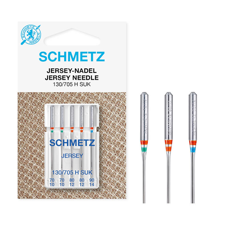 SCHMETZ Jersey sewing machine needles for knitwear 130/705 H SUK
