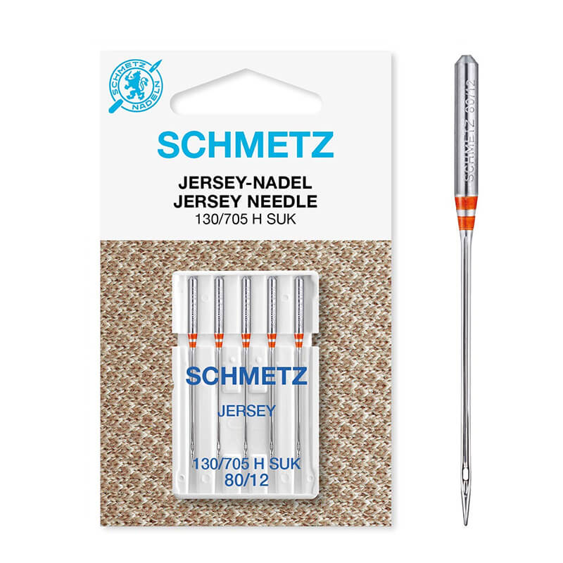SCHMETZ Jersey sewing machine needles for knitwear 130/705 H SUK