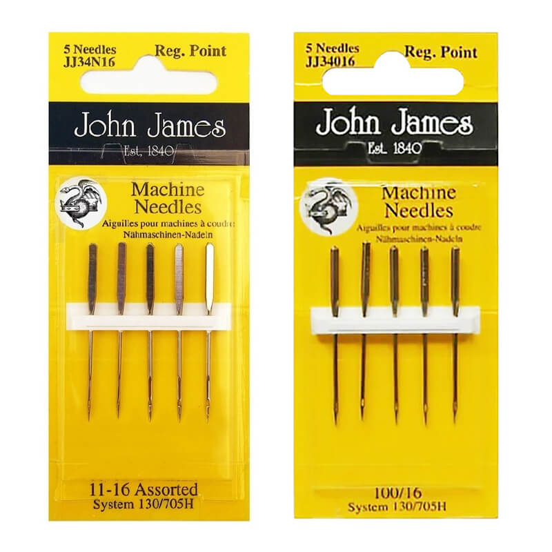 John James Reg. Point šujmašīnu adatas 130/705H
