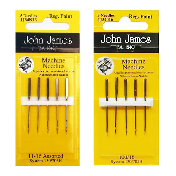 John James Reg. Point šujmašīnu adatas 130/705H