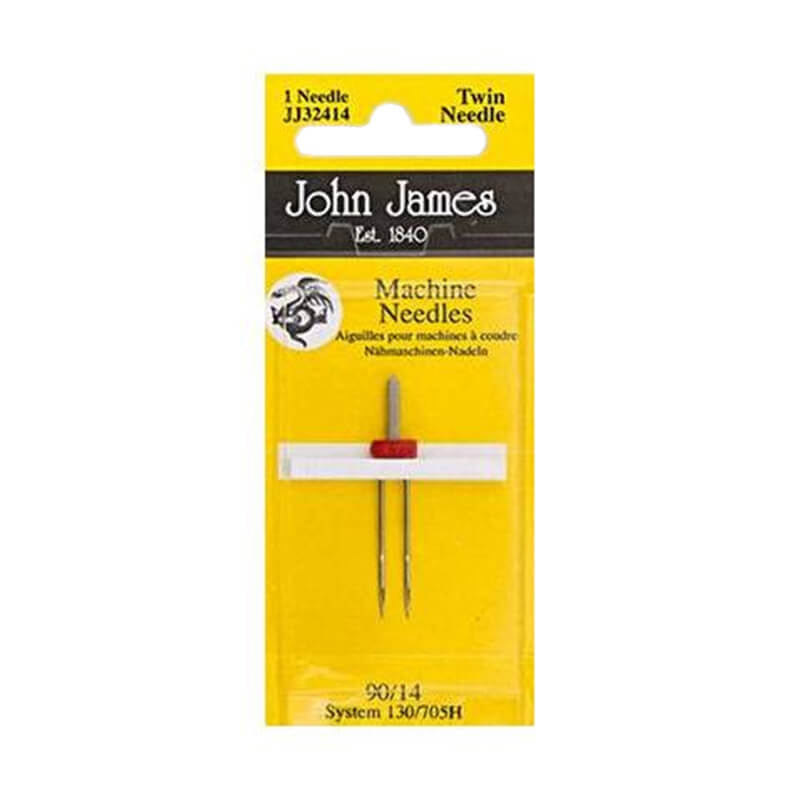 John James Twin - dubultā šujmašīnu adata 130/705H 9/14