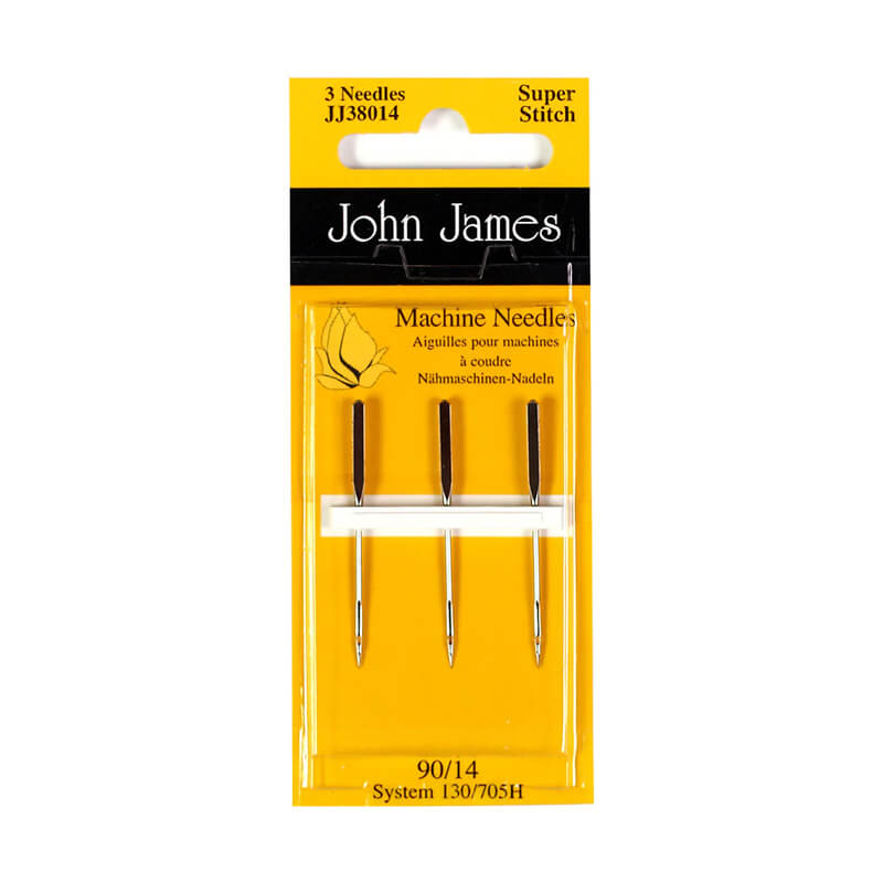John James Super Stitch šujmašīnu adatas 9/14