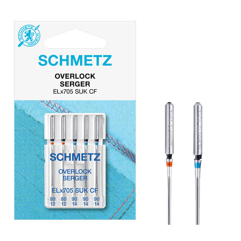 Schmetz Overlock adatas overlokam ELx705 SUK CF