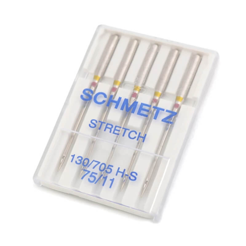 SCHMETZ Stretch šujmašīnu adatas elastīgiem audumiem 130/705 H-S