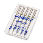 SCHMETZ Stretch šujmašīnu adatas elastīgiem audumiem 130/705 H-S