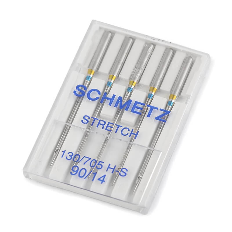 SCHMETZ Stretch šujmašīnu adatas elastīgiem audumiem 130/705 H-S