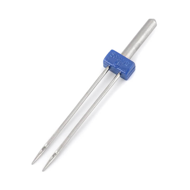 SCHMETZ Stretch Twin - dubultā šujmašīnu adata elastīgiem audumiem 130/705 H-S ZWI