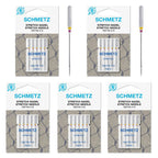 SCHMETZ Stretch šujmašīnu adatas elastīgiem audumiem 130/705 H-S