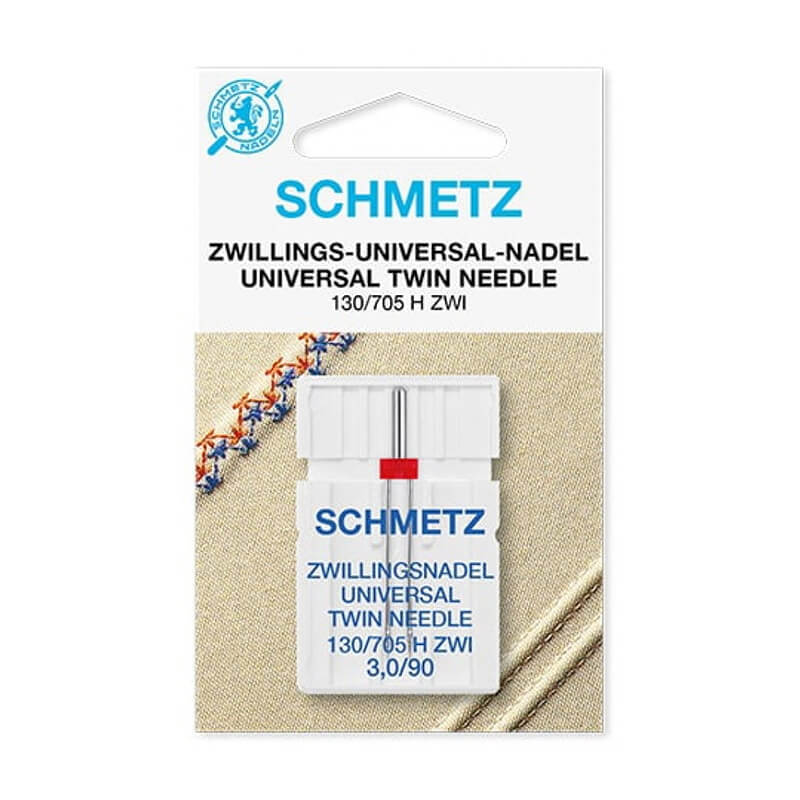 SCHMETZ Universal Twin - dubultā universālā šujmašīnu adata 130/705 H ZWI