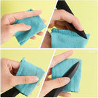 Tool for shaping fabric corners, correcting seams