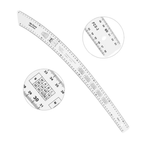 Sewing ruler set 7pcs.