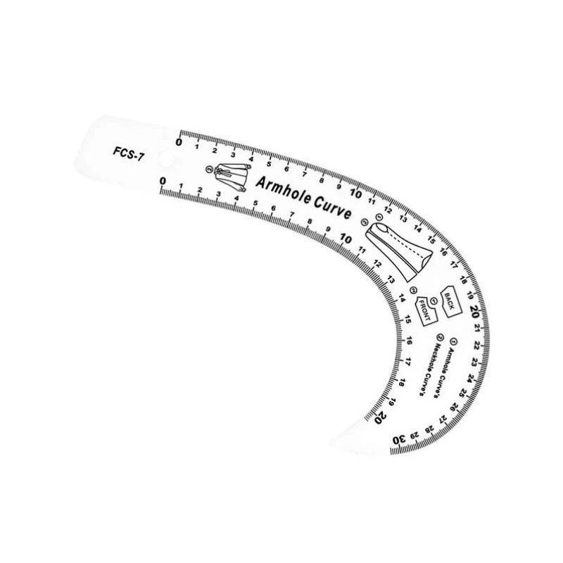 Sewing ruler set 7pcs.