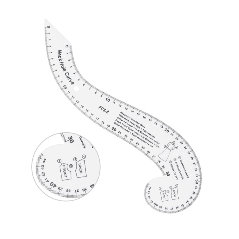 Sewing ruler set 7pcs.