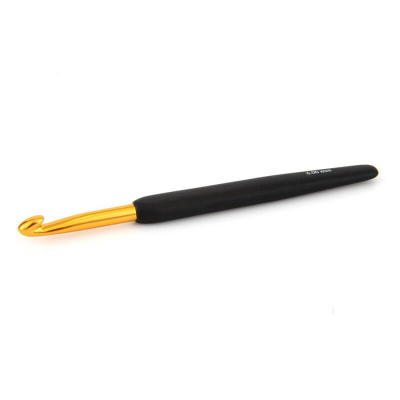 KnitPro Soft Grip Aluminium Gold tamboradata