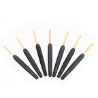KnitPro Soft Grip Aluminium Gold tamboradata