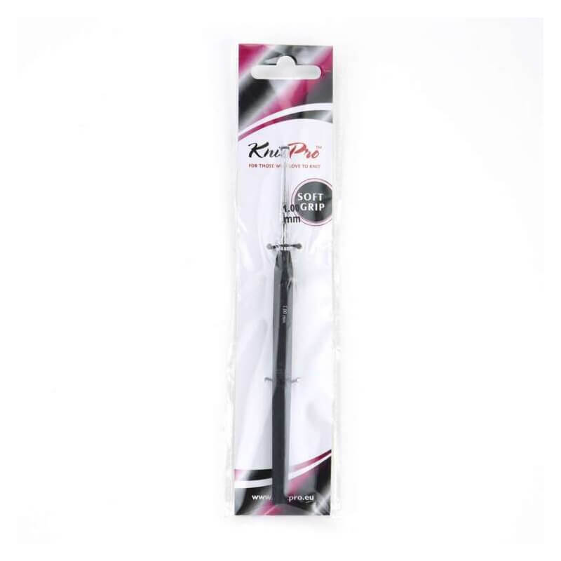 KnitPro Soft Grip Steel crochet hook
