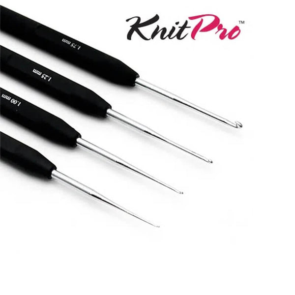 KnitPro Soft Grip Steel tamboradata