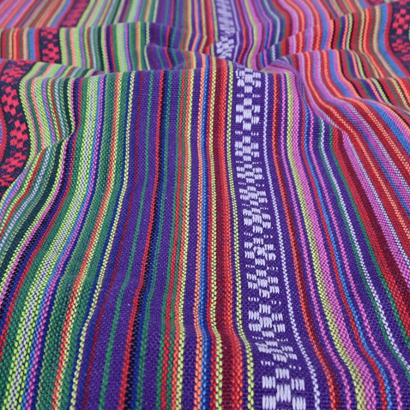 Tautiska raksta audums 150cm | 200g/m² - 43 rozā, violeti toņi