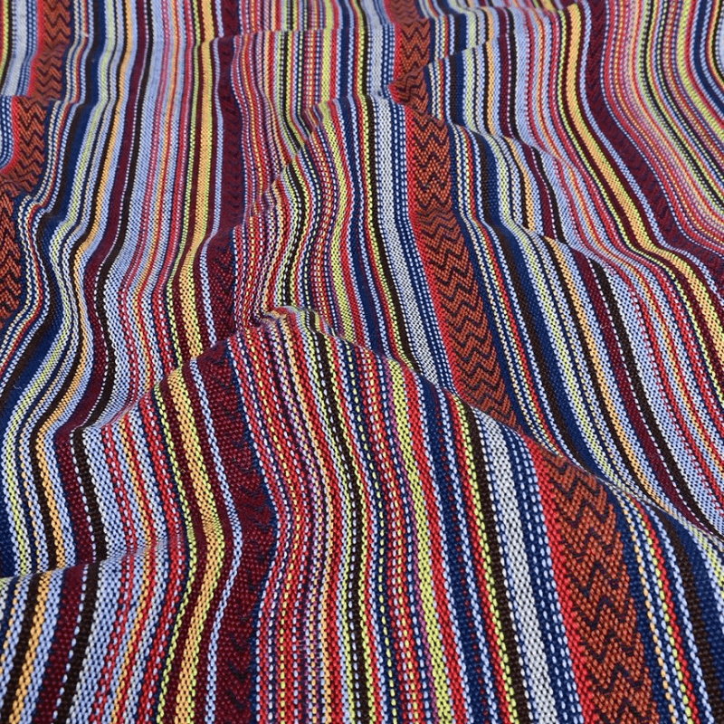 Tautiska raksta audums 150cm | 200g/m² - 518 sarkanbrūns