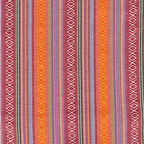 Tautiska raksta audums 150cm | 200g/m² - 738 oranžs