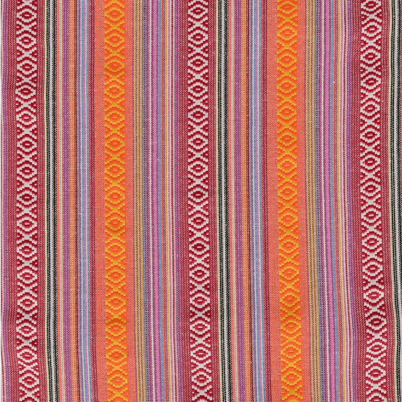 Tautiska raksta audums 150cm | 200g/m² - 738 oranžs