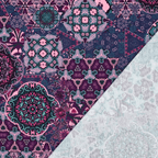 Trikotāžas audums 148cm | 200g/m² - ornaments