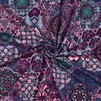 Trikotāžas audums 148cm | 200g/m² - ornaments