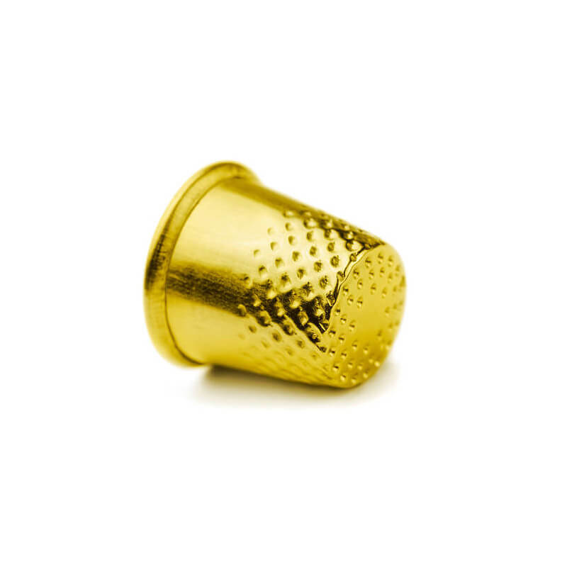 Uzpirkstenis 16,5mm - metāla - 10 zelta
