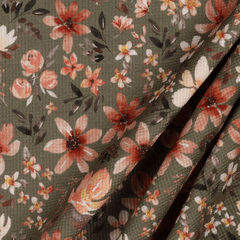 Cotton waffle fabric 150cm | 230-250g/m² - 011 dark blue