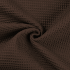 Kokvilnas vafeļaudums 150cm | 230g/m² - 58 brūns