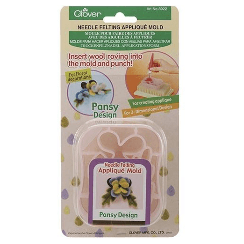 Veidne filca zieda izgatavošanai Clover