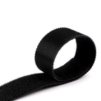 Abpusēja velcro lenta 20mm - melna 930628