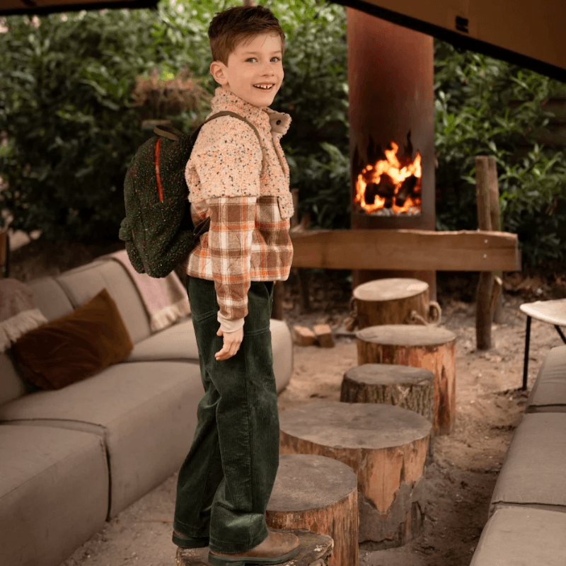 Kokvilnas velveta audums 145cm | 282g/m² - 015 tumši zaļš