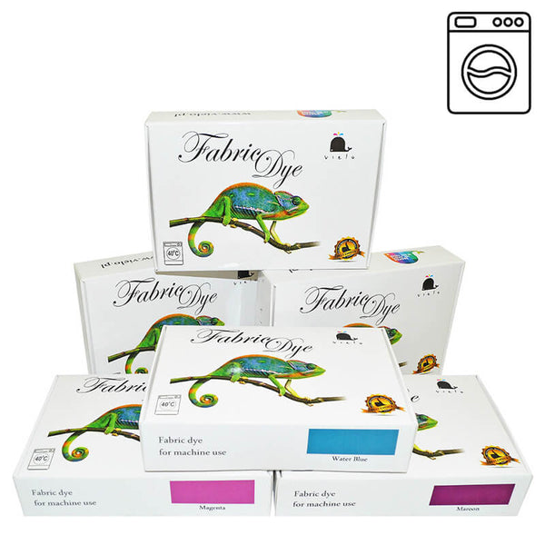 Auduma krāsa krāsošanai veļas mašīnā