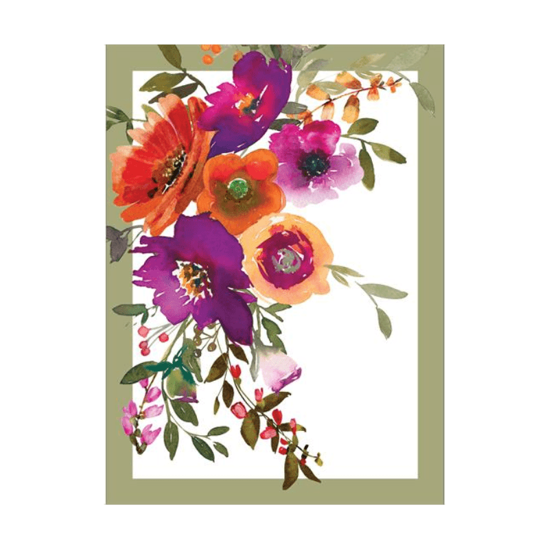 Virtuves dvielis 50x70cm – ziedi
