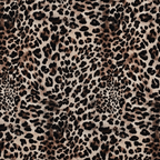 Viskozes audums ar elastānu 138cm | 180g/m² – leoparda raksts