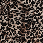 Viskozes audums ar elastānu 138cm | 180g/m² – leoparda raksts